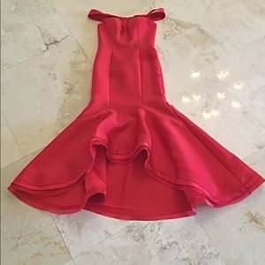 Jovani red evening gown